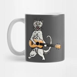 Cat ukulele Mug